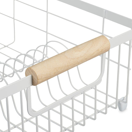Dish drain with drip tray