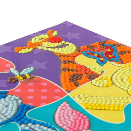 Disney Crystal Art Card Winnie The Pooh Puzzle, 18 X 18 Cm