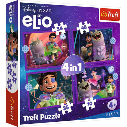 Disney Elio 4-in-1 Puzzle Set for Kids