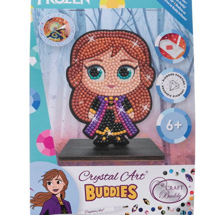Disney Frozen Art Set With Crystals Anna