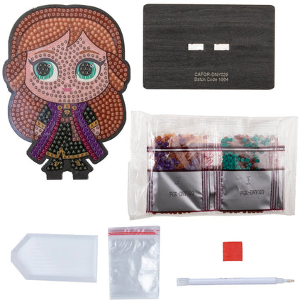 Disney Frozen Art Set With Crystals Anna