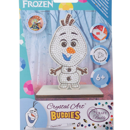 Disney Frozen Art Set With Crystals Olaf