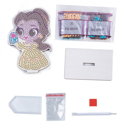 Disney Princess Art Set With Crystals, Belle