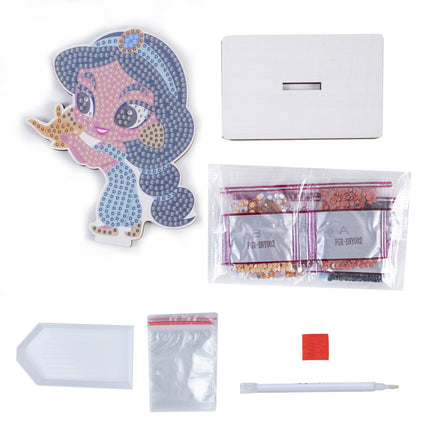 Disney Princess Art Set With Crystals, Jasmine