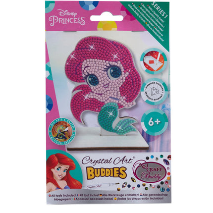 Disney Princess Art Set With Crystals, Little Mermaid