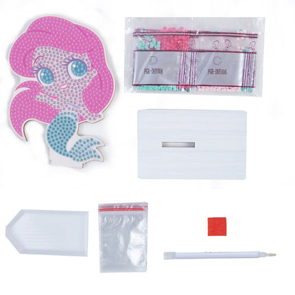 Disney Princess Art Set With Crystals, Little Mermaid