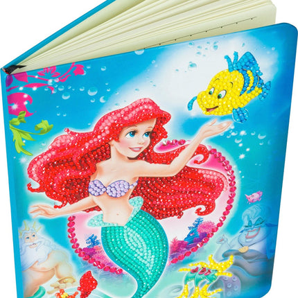 Disney Princess Crystal Art Notebook "The Little Mermaid"