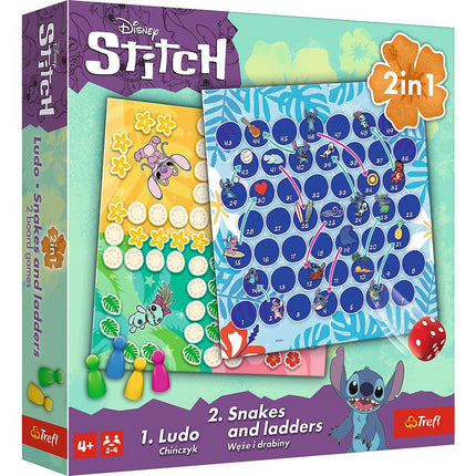 Disney Stitch 2-in-1 Board Game with Lilo