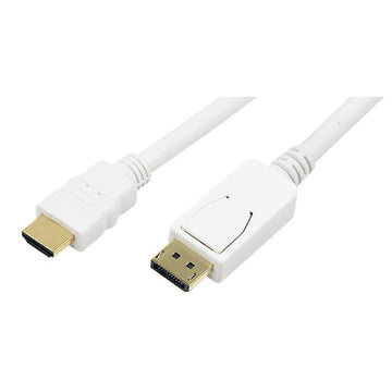 DisplayPort -> HDMI 2m White