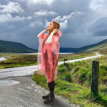 Disposable Poncho Set of 13