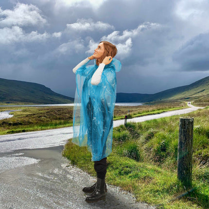 Disposable Poncho Set of 13