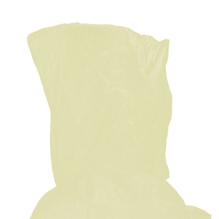 Disposable rain poncho, set of 20