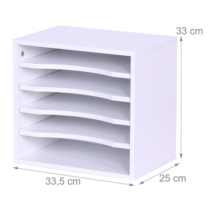 Document Holder – 5-Section Office Organizer
