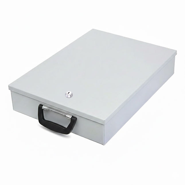 Document Safe Box with Lock – A4 Size, Metal Case