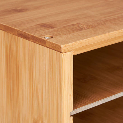 Document compartment in bamboo