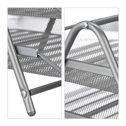 Document compartment in metal with 4 compartments