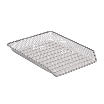Document compartment in metal with 5 compartments