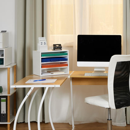 Document compartment white 4 compartments