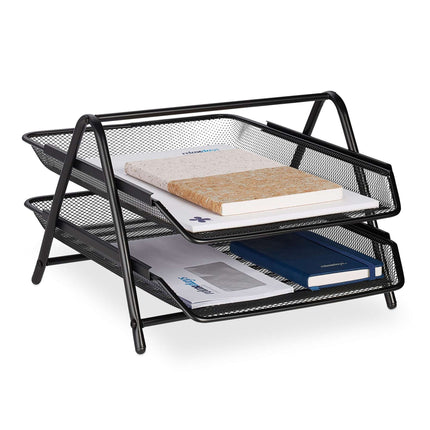 Document compartment with 2 compartments