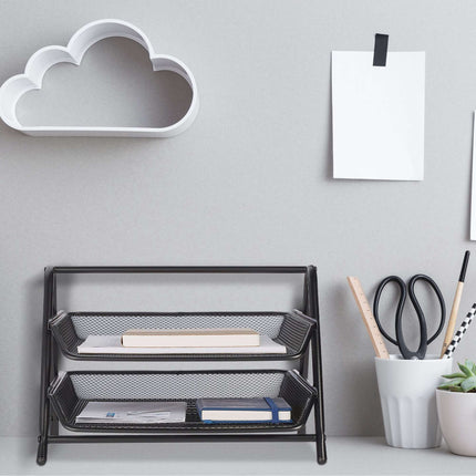 Document compartment with 2 compartments