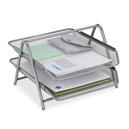 Document compartment with 2 compartments