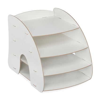 Document compartment with 4 compartments
