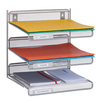 Document storage with 3 compartments