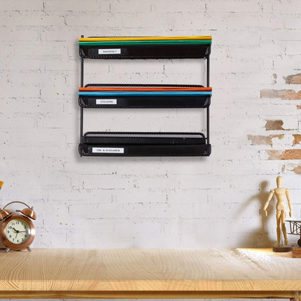 Document storage with 3 compartments