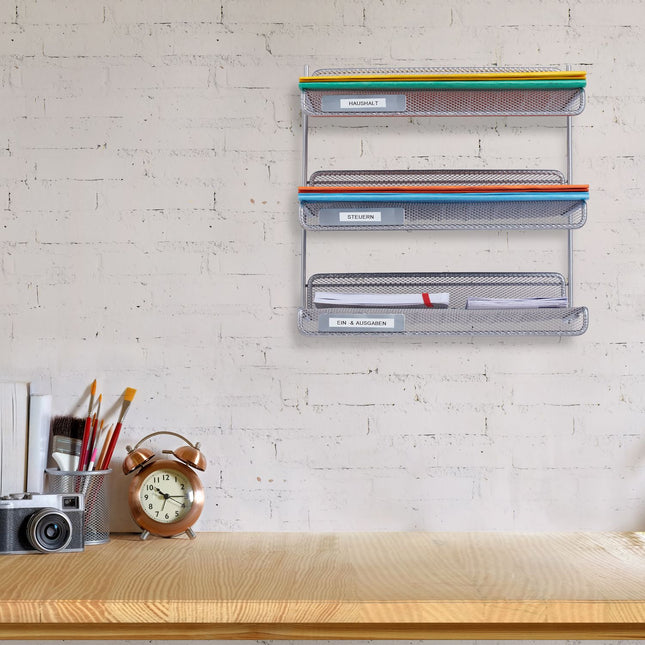 Document storage with 3 compartments