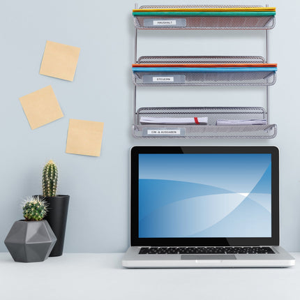 Document storage with 3 compartments