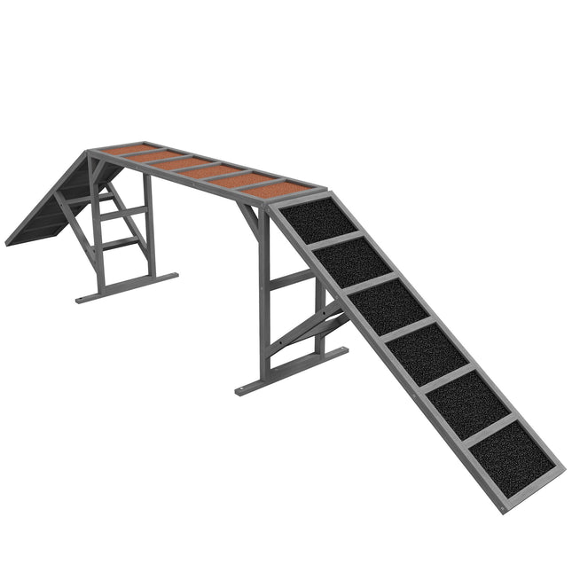 Dog Agility Ramp, Non-Slip, 35 Incline, 40kg Capacity