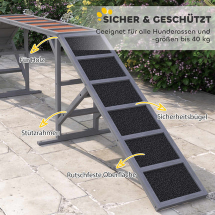 Dog Agility Ramp, Non-Slip, 35 Incline, 40kg Capacity
