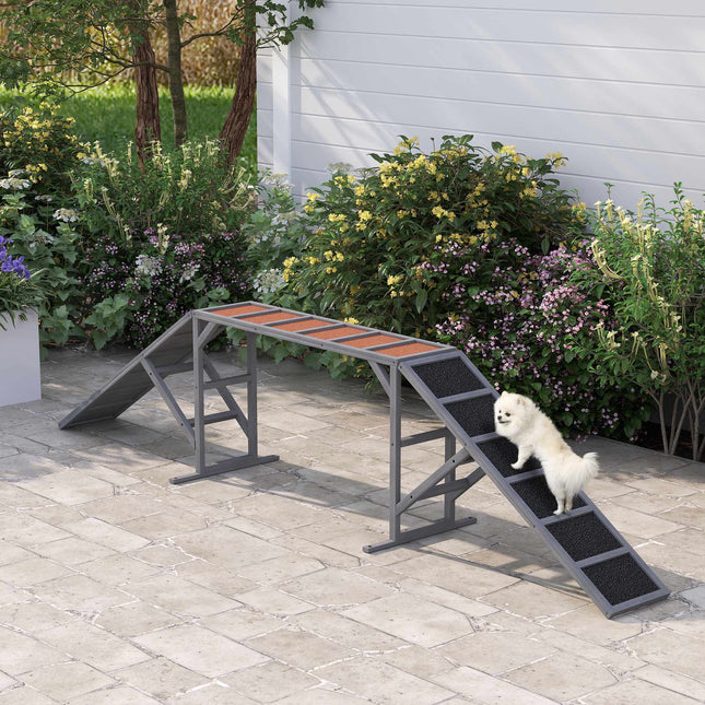Dog Agility Ramp, Non-Slip, 35 Incline, 40kg Capacity