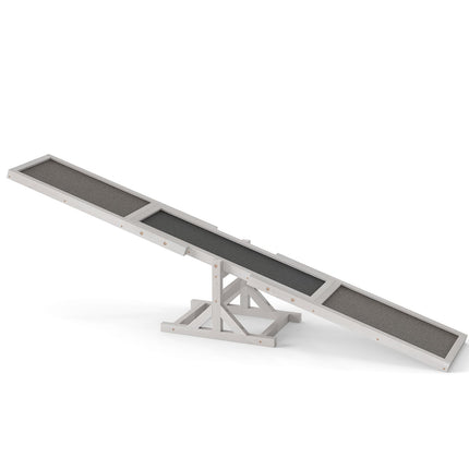 Dog Agility Seesaw – Durable Wood, Non-Slip Surface