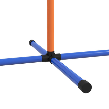 Dog Agility Set - Adjustable hurdle & jumping ring, 4-piece