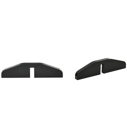 Dog Barrier Gate - Foldable & Stable, MDF, Black 154.5X61Cm