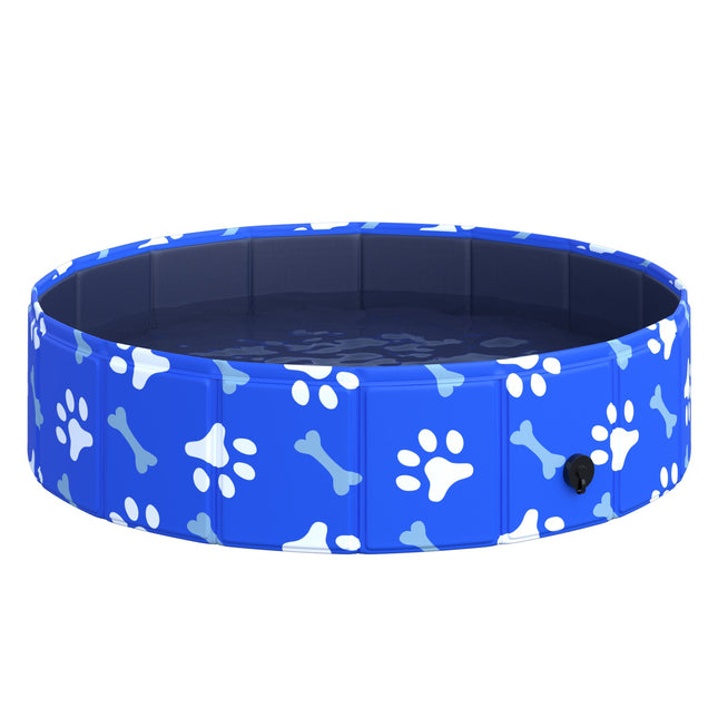 Collapsible dog pool tub for pets, 80 cm diameter