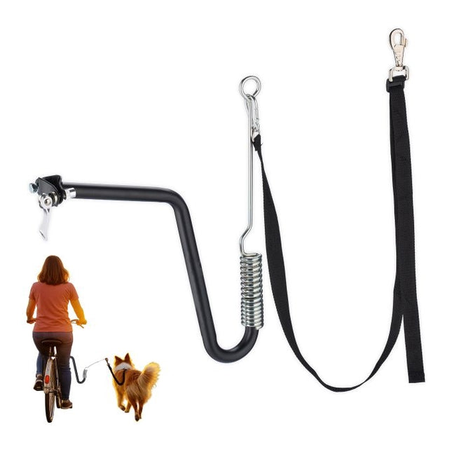 Dog Bike Leash with Shock Absorber and Spacer