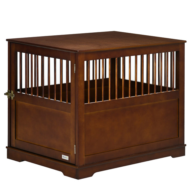 Stylish medium-sized dog cage with table top, lockable door