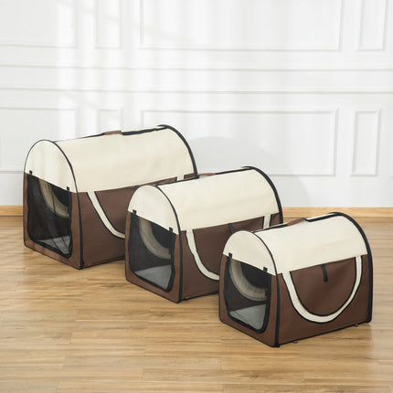 Collapsible dog box, waterproof with cushion, 97x71x76 cm