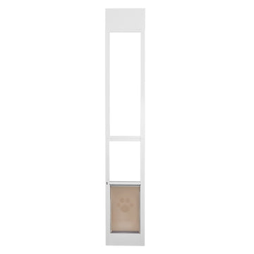 Dog Door for Sliding Glass Door, 76–81 in, Lock