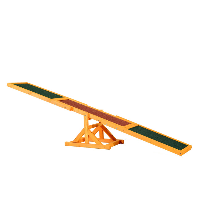 Dog Agility Rocker Toy - 180 x 30 x 30 cm, Outdoor training