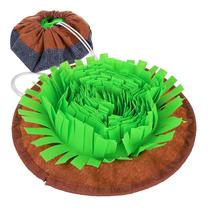 Dog Sniffing Mat, Large, Adjustable, Non-Slip, 48x48 cm