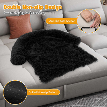 Dog Sofa Bed, Removable Washable Cover, Non-Slip, S
