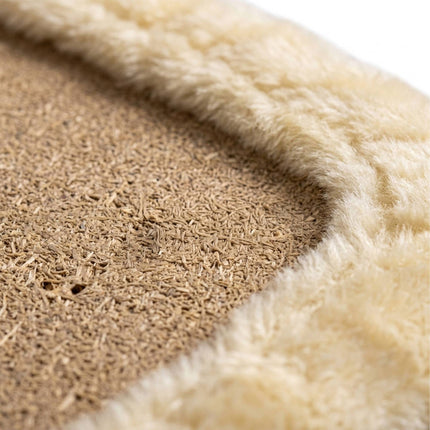 Dog Stairs, 3 Steps – Beige, Soft Plush Cover