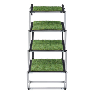 Dog Stairs for Car, 4-Step Foldable Non-Slip, 200 lb