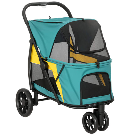 Dog Stroller with All-Terrain Wheels, Foldable, 20kg Capacity