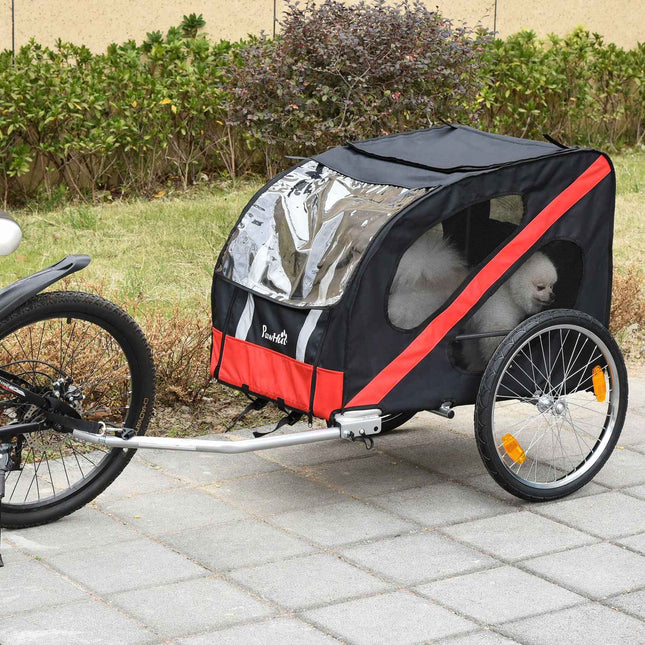 Heavy Duty All-Terrain Dog Bike Trailer, Weatherproof