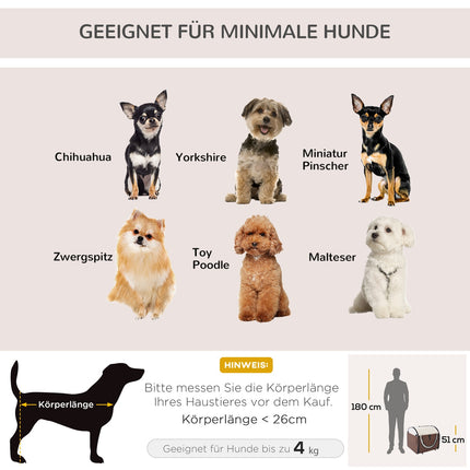 Foldable Pet Backpack Carrier - Waterproof, Comfortable, 61x46x51cm
