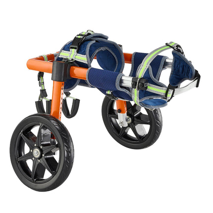 Dog Wheelchair for Back Legs, Adjustable 2-Wheel, 35–48 lb